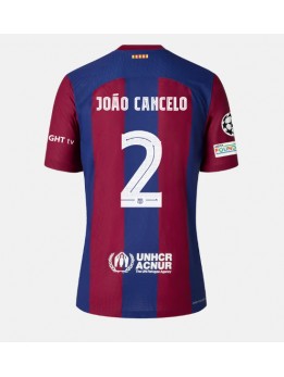 Barcelona Joao Cancelo #2 Heimtrikot 2023-24 Kurzarm